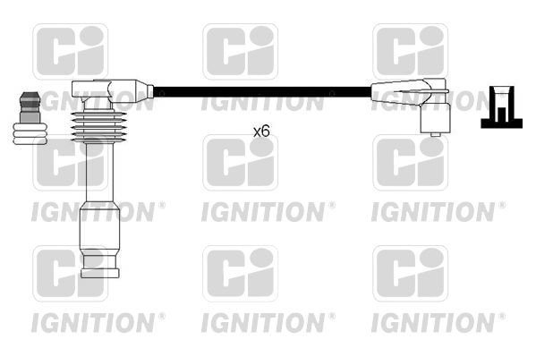 QUINTON HAZELL Augstsprieguma vadu komplekts XC1212